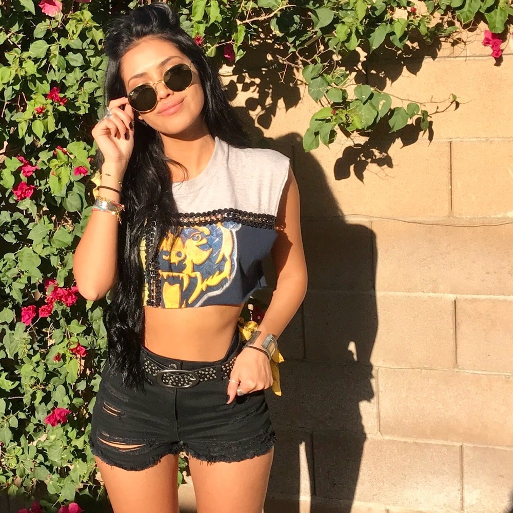 ASOS black booty shorts